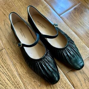 SOLD Beau Today Black Leather Mary Jane Flats Size 7.5